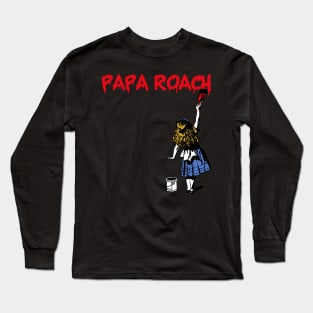 papa roach and red girl Long Sleeve T-Shirt